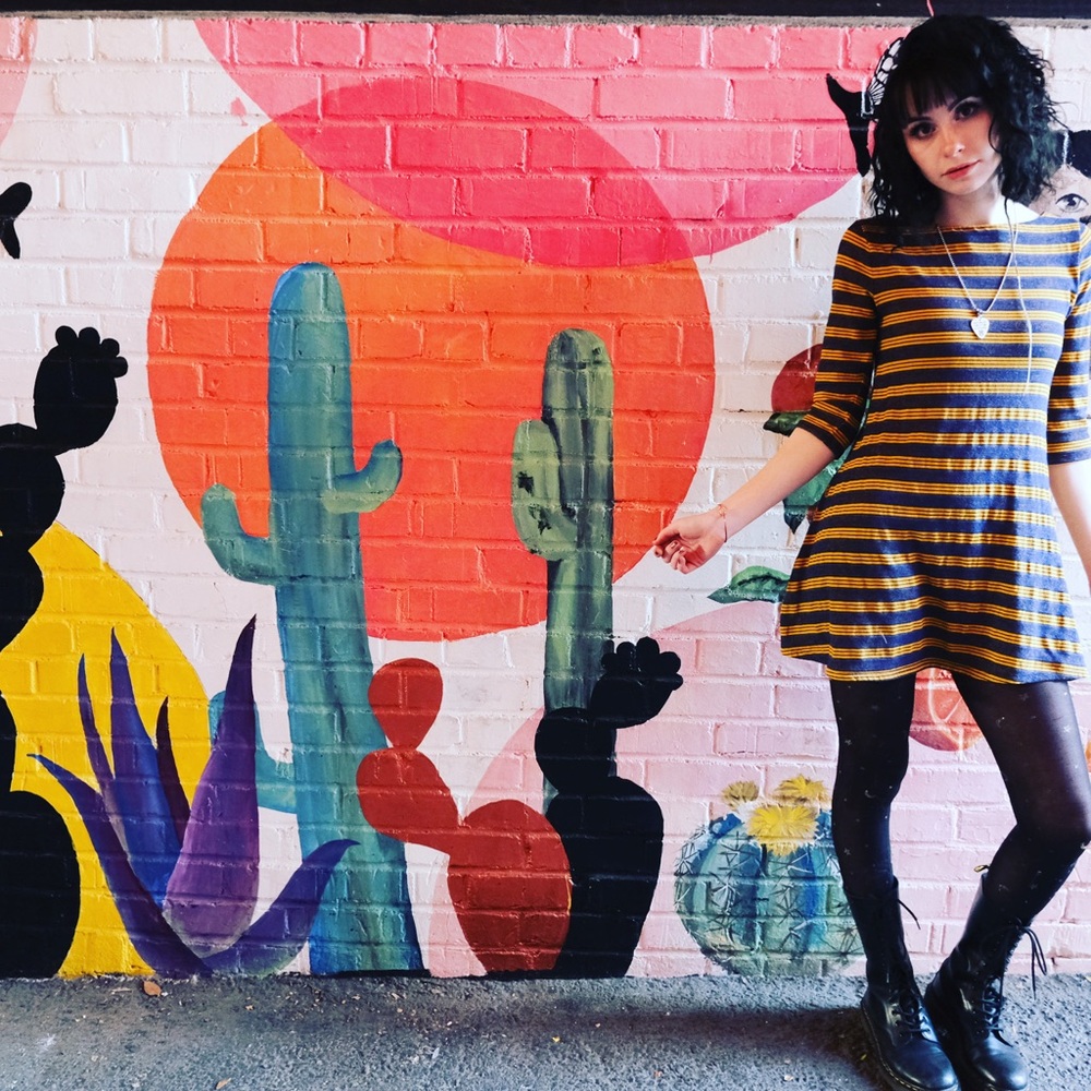 Striped dress